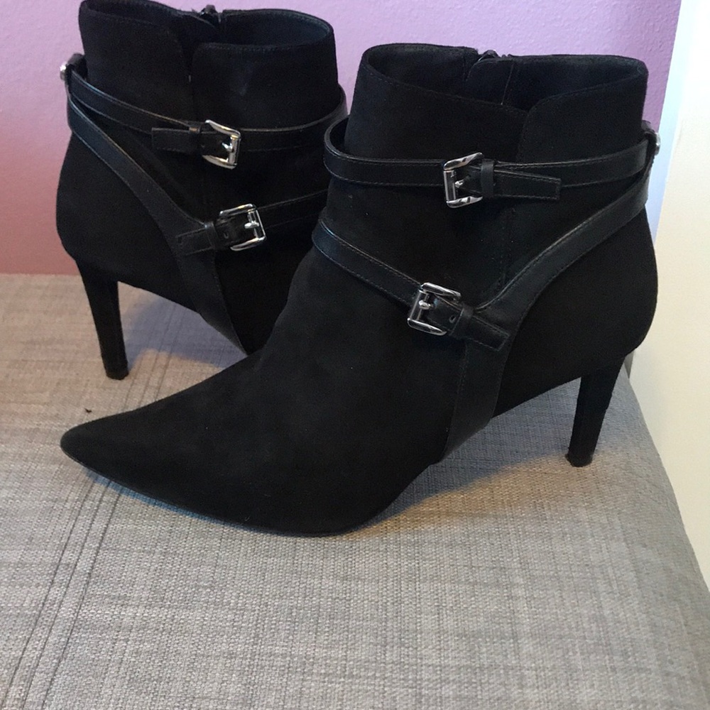 Michael Kors Suede black boots